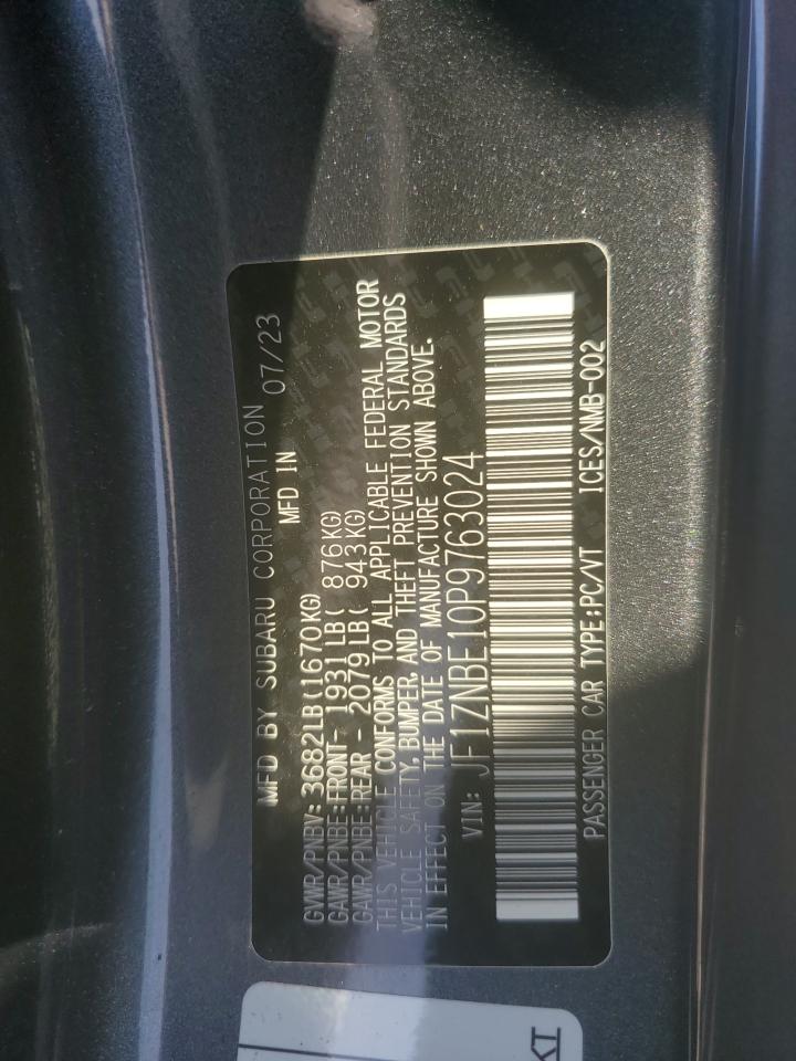 2023 Toyota Gr 86 Premium VIN: JF1ZNBE10P9763024 Lot: 66117265