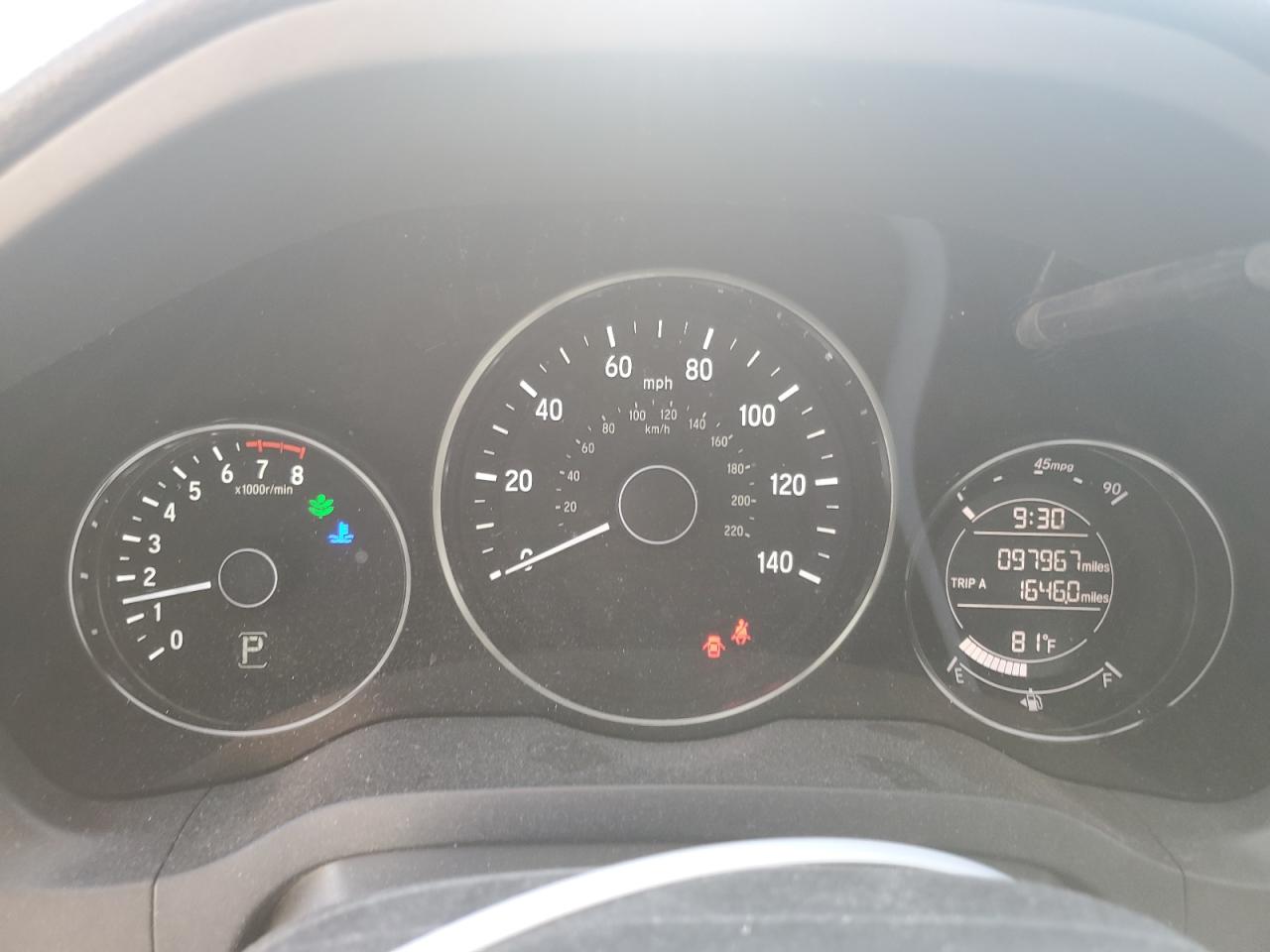 2016 Honda Hr-V Exl VIN: 3CZRU6H73GM712326 Lot: 65878055