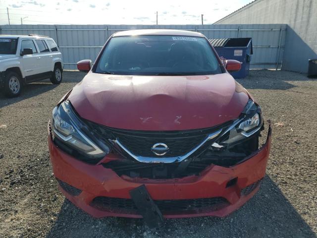  NISSAN SENTRA 2017 Red