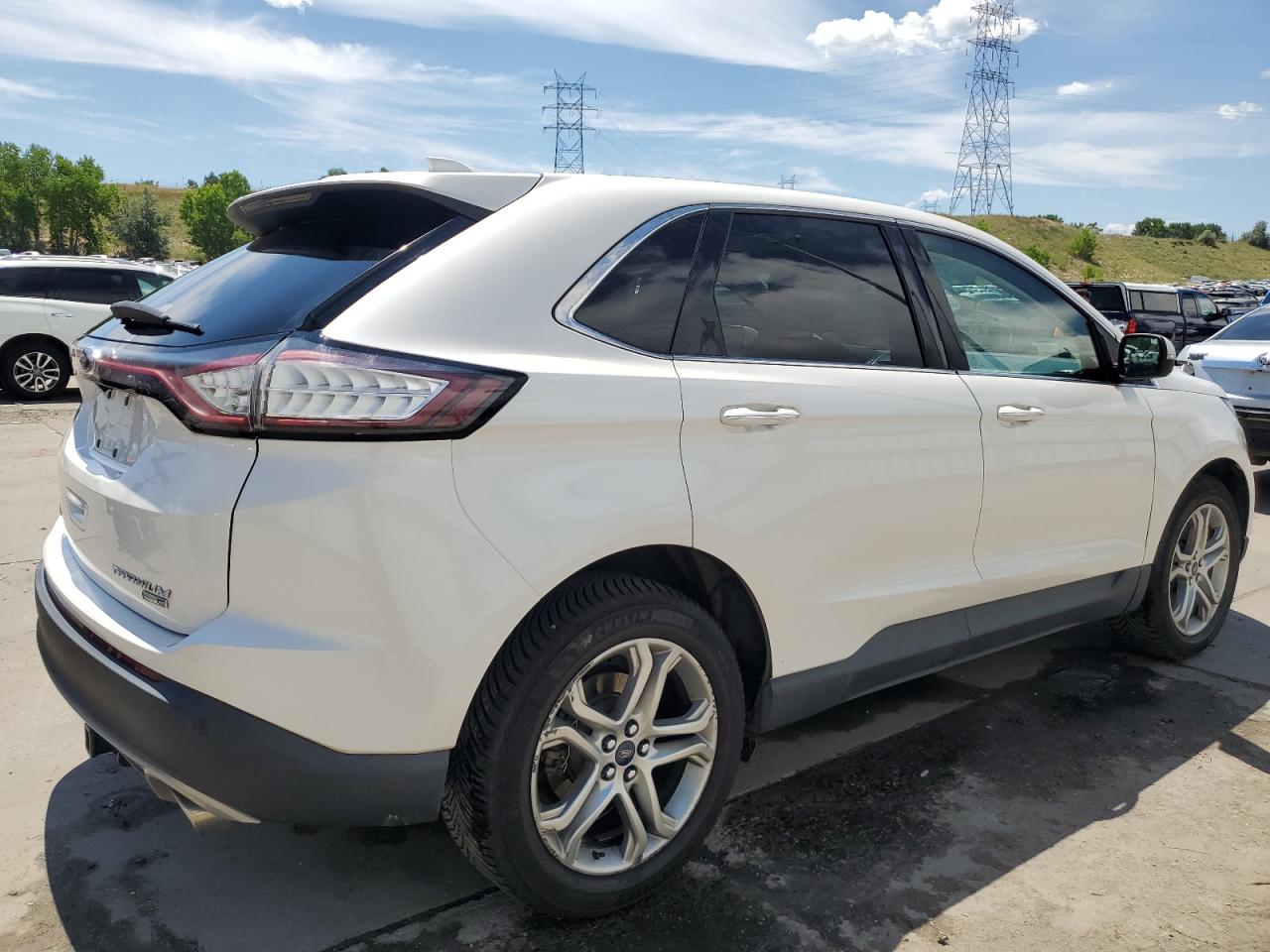 2016 Ford Edge Titanium VIN: 2FMPK4K98GBB54097 Lot: 62915925