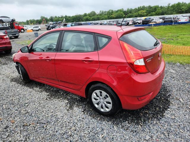  HYUNDAI ACCENT 2017 Red