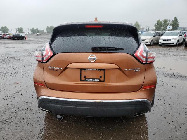  NISSAN MURANO 2018 Pomarańczowy