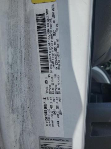 2014 RAM PROMASTER 1500 1500 STANDARD  