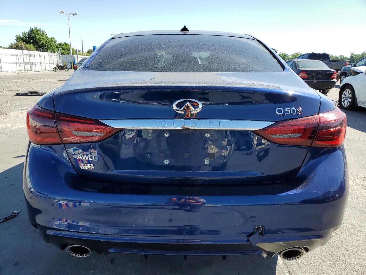 2020 Infiniti Q50 Red Sport 400 VIN: JN1FV7AR2LM660509 Lot: 63348345