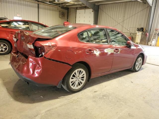  SUBARU IMPREZA 2017 Red