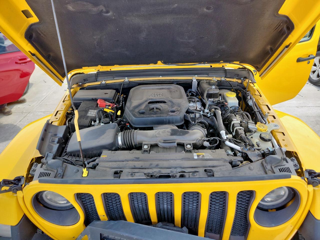 2021 Jeep Wrangler Unlimited Sport VIN: 1C4HJXDN2MW720806 Lot: 64544025