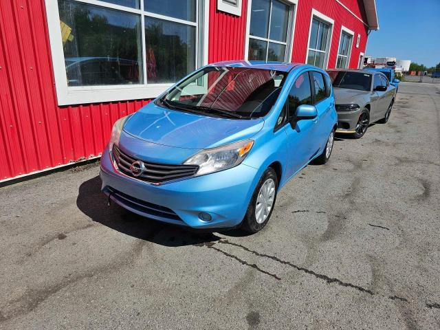 Hatchbacks NISSAN VERSA 2014 Blue