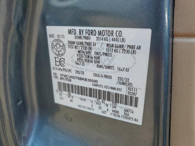 2011 FORD ESCAPE XLT  