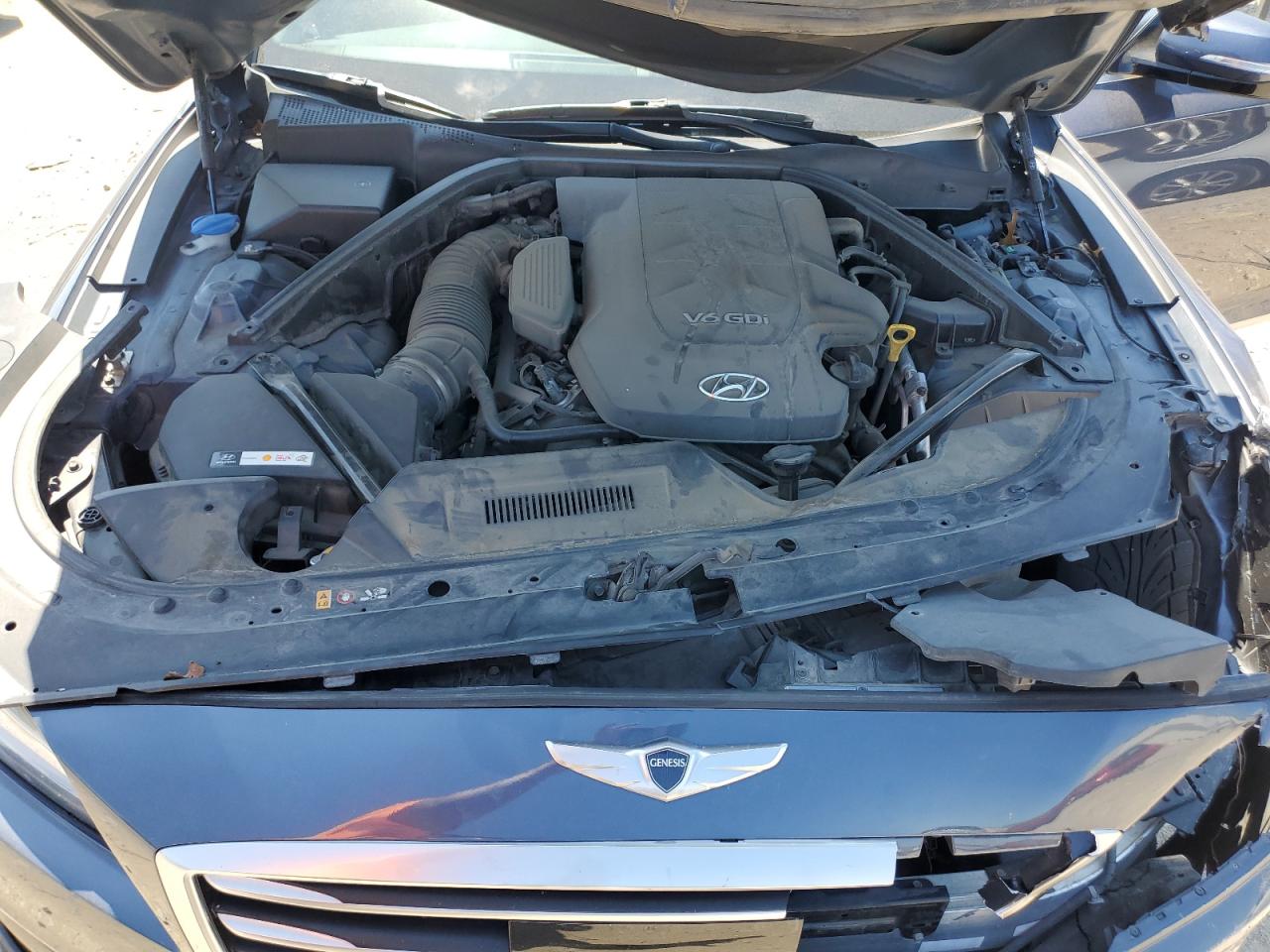 2015 Hyundai Genesis 3.8L VIN: KMHGN4JEXFU089784 Lot: 63202015