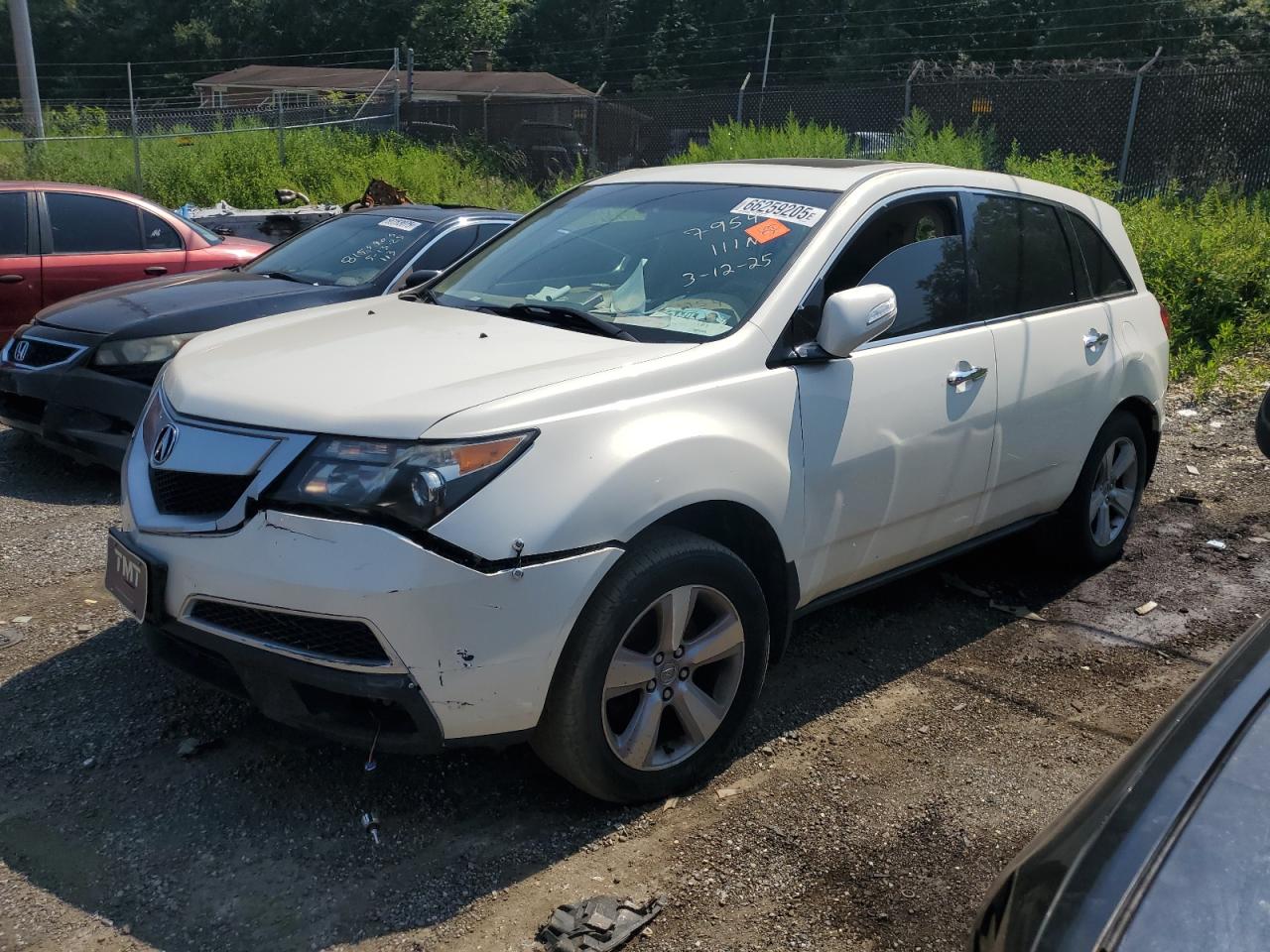 2013 Acura Mdx Technology VIN: 2HNYD2H4XDH514167 Lot: 66259205