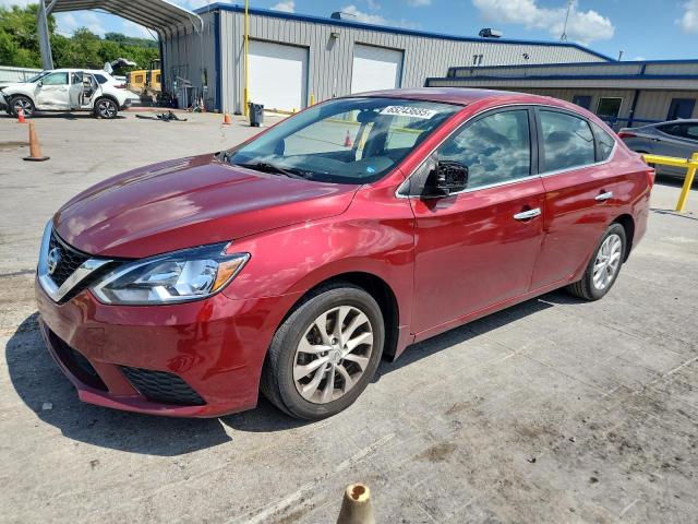  NISSAN SENTRA 2019 Red
