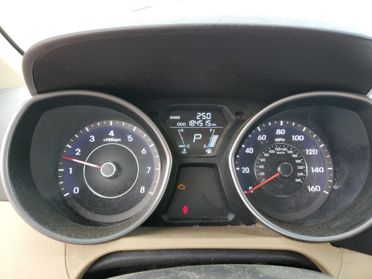 2013 Hyundai Elantra Gls VIN: 5NPDH4AE7DH431522 Lot: 64021175