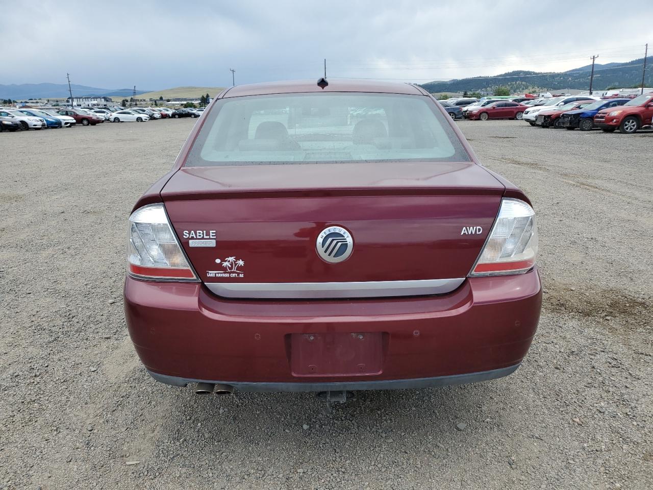 2008 Mercury Sable Premier VIN: 1MEHM43W38G613441 Lot: 63245995