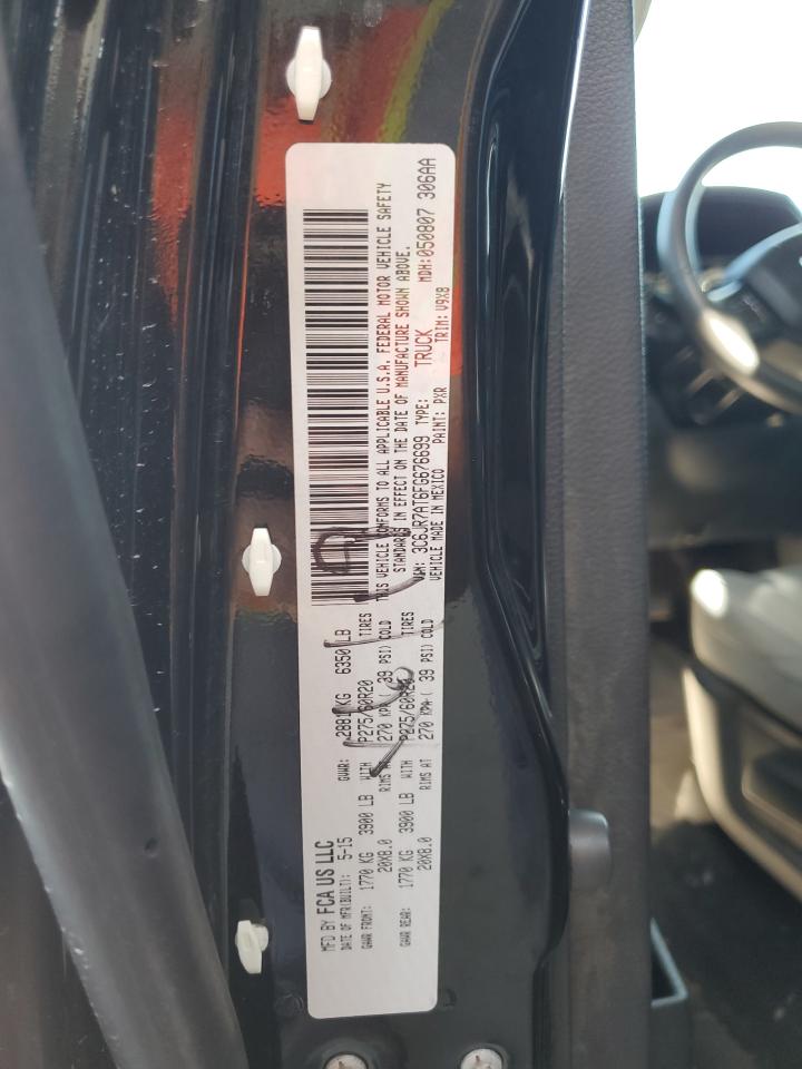 2015 Ram 1500 St VIN: 3C6JR7AT6FG676699 Lot: 63566885