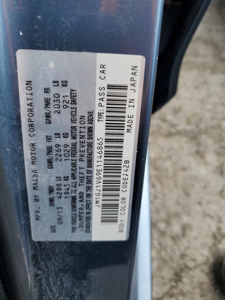 2014 Mazda 6 Touring VIN: JM1GJ1V69E1146865 Lot: 63010085