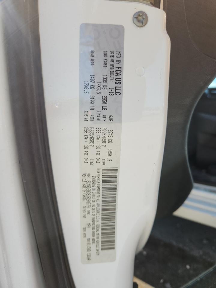 2018 Dodge Grand Caravan Se VIN: 2C4RDGBG8JR200579 Lot: 65093035