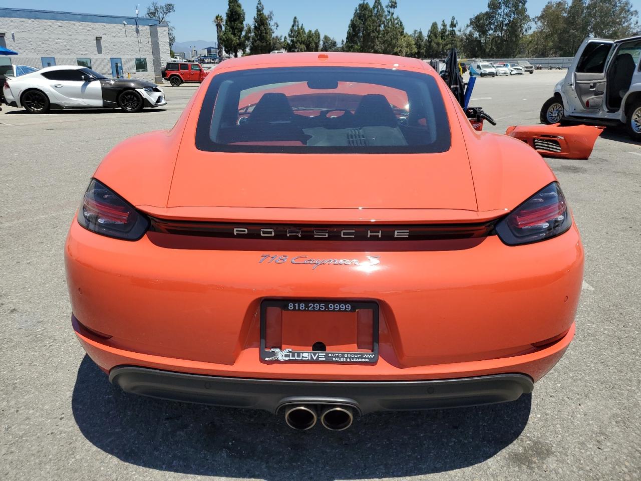 2021 Porsche Cayman S VIN: WP0AB2A81MS275269 Lot: 66486535