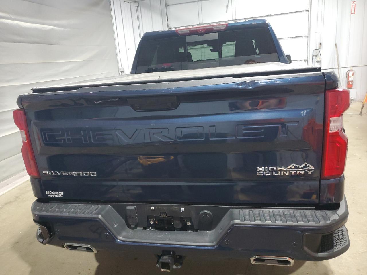 2022 Chevrolet Silverado K1500 High Country VIN: 1GCUDJET1NZ587035 Lot: 65178095