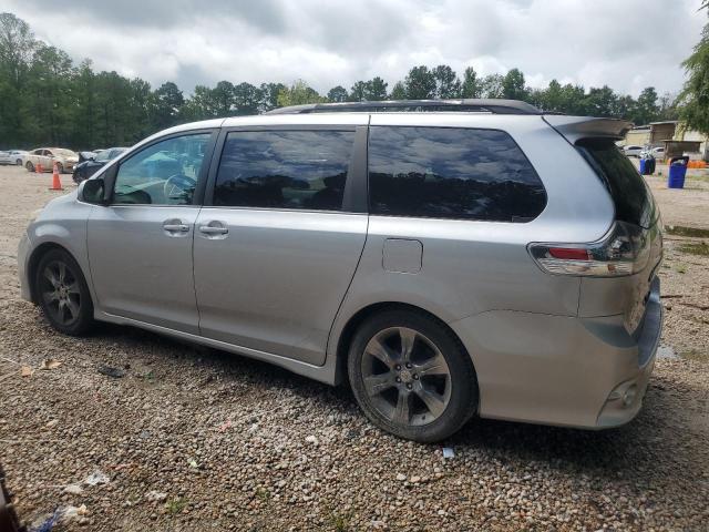  TOYOTA SIENNA 2012 Srebrny