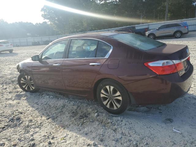  HONDA ACCORD 2014 Red