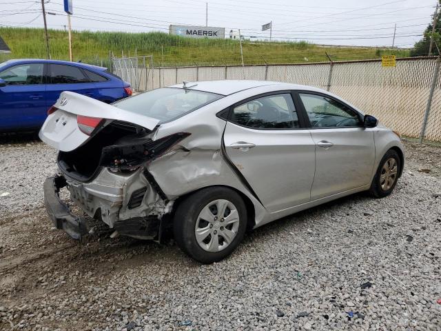  HYUNDAI ELANTRA 2016 Серебристый