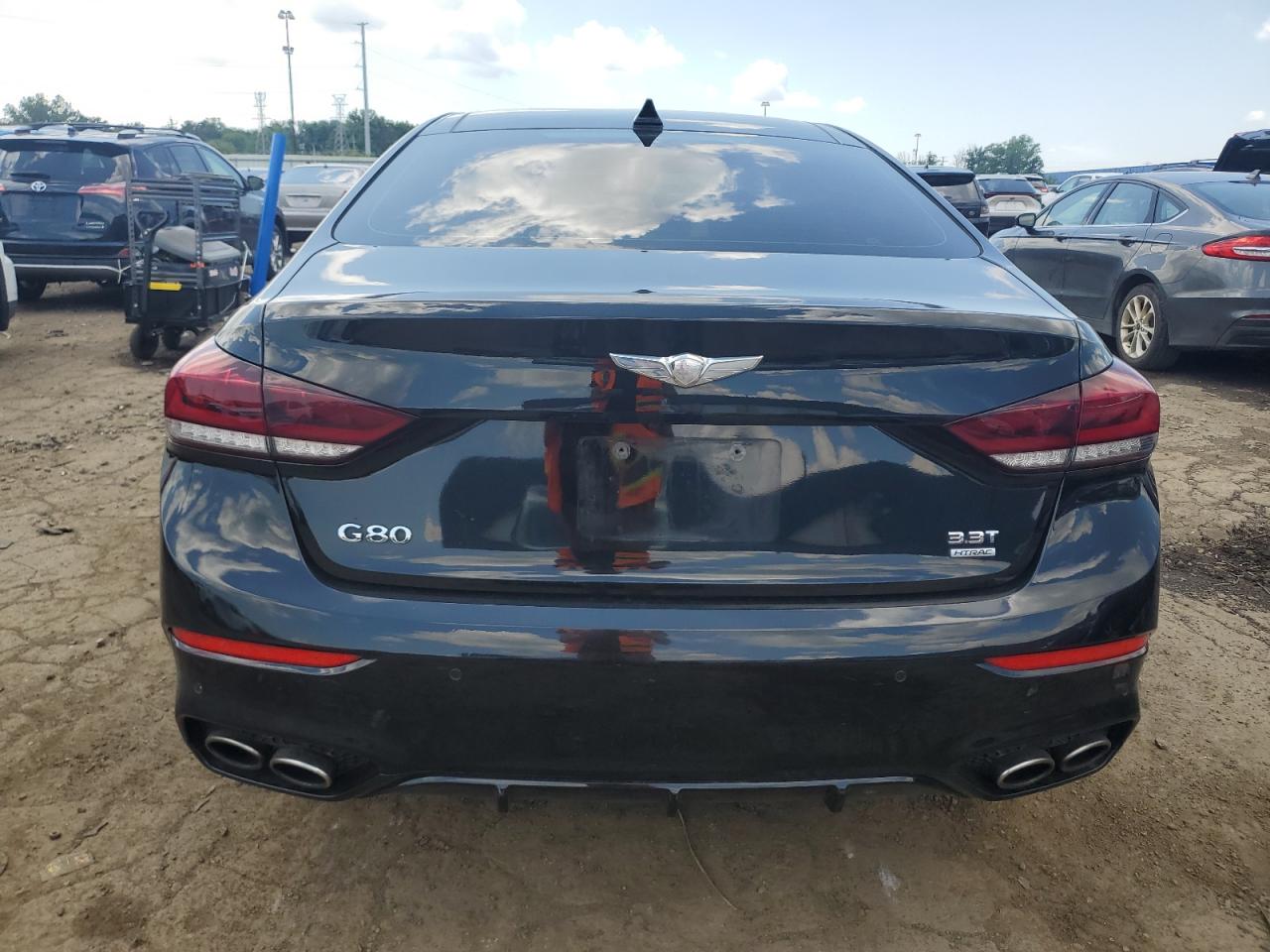 2018 Genesis G80 Sport VIN: KMHGN4JBXJU229377 Lot: 64201975