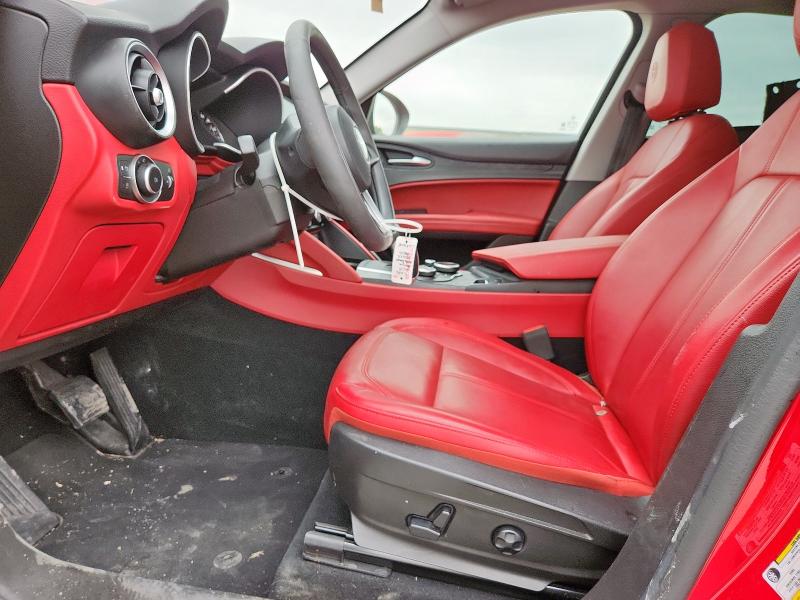  ALFA ROMEO STELVIO 2019 Czerwony