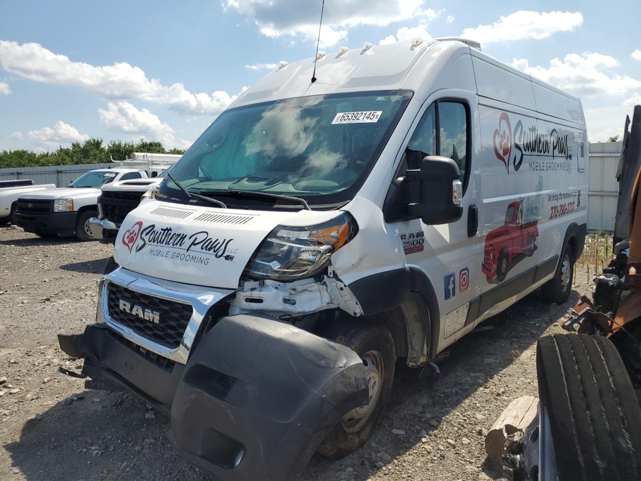 2020 Ram Promaster 2500 2500 High white null flexible 3C6TRVDG9LE114539 photo #1