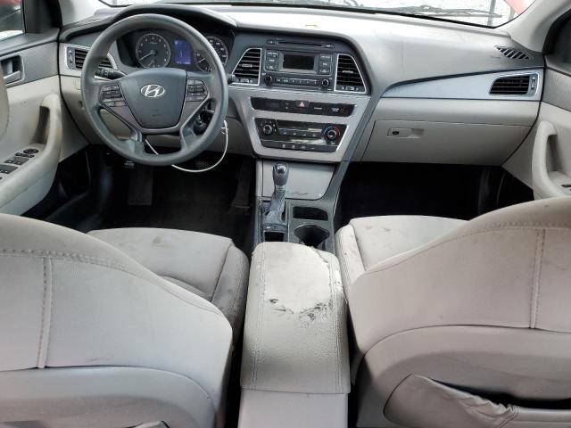  HYUNDAI SONATA 2015 Czerwony
