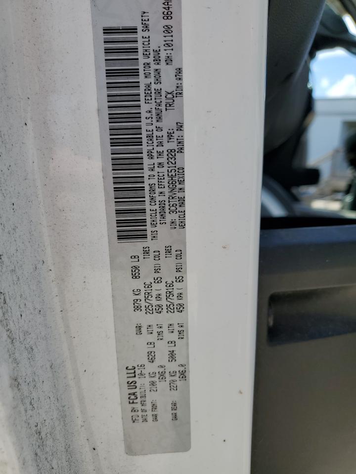 2017 Ram Promaster 1500 1500 Standard VIN: 3C6TRVNG6HE512328 Lot: 80799695