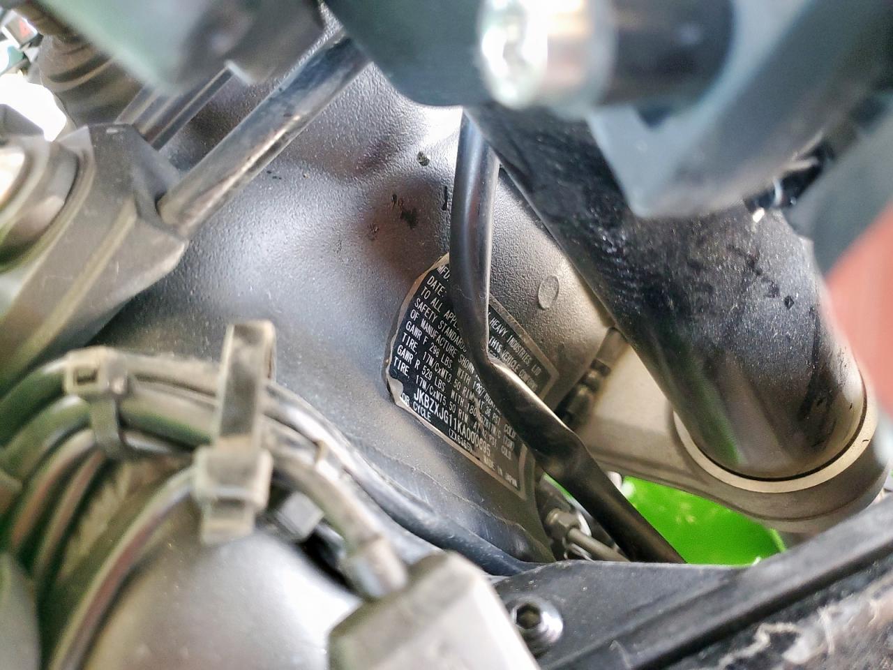 jkbzxjg11ka000695 JKBZXJG11KA000695 2019 Kawasaki Zx636 K