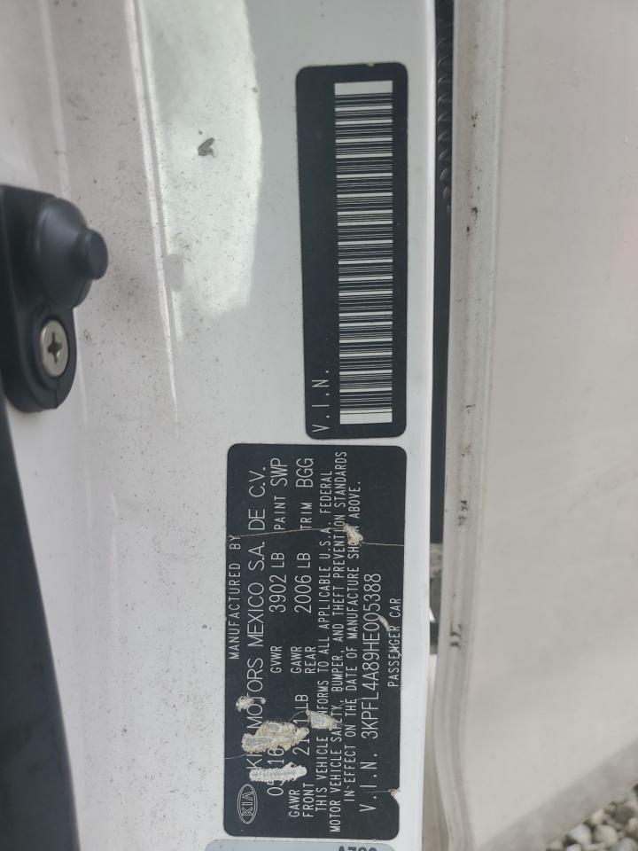 2017 Kia Forte Ex VIN: 3KPFL4A89HE005388 Lot: 66844715