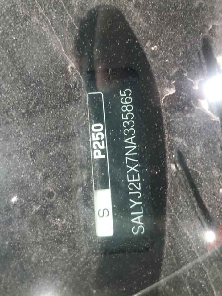 2022 Land Rover Range Rover Velar S VIN: SALYJ2EX7NA335865 Lot: 64634695
