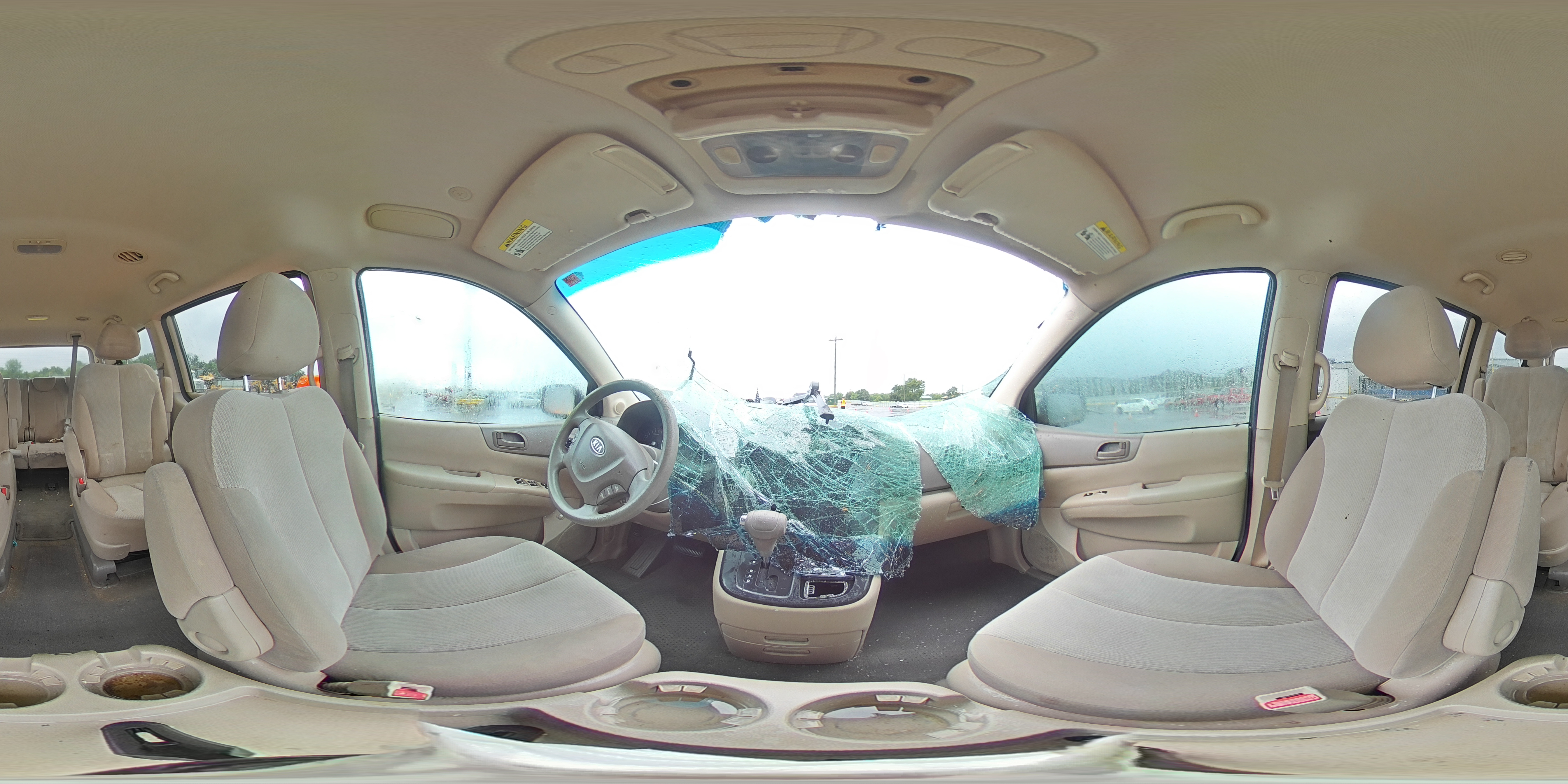 2012 Kia Sedona Lx VIN: KNDMG4C75C6416768 Lot: 64666985