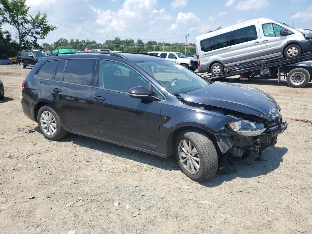 2019 Volkswagen Golf Sportwagen S VIN: 3VWY57AU0KM510702 Lot: 64583325