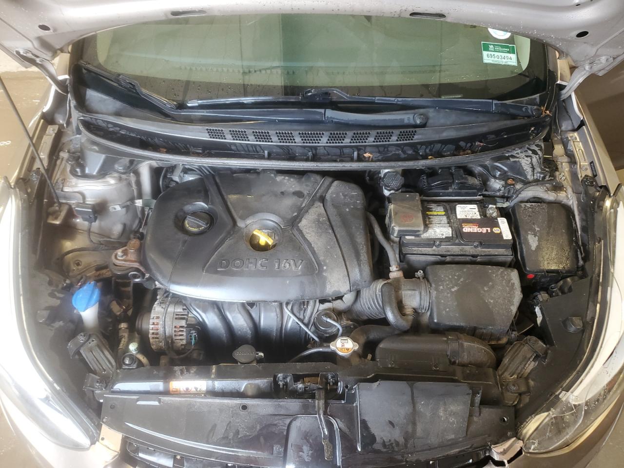 2015 Hyundai Elantra Se VIN: 5NPDH4AE8FH590861 Lot: 64747925