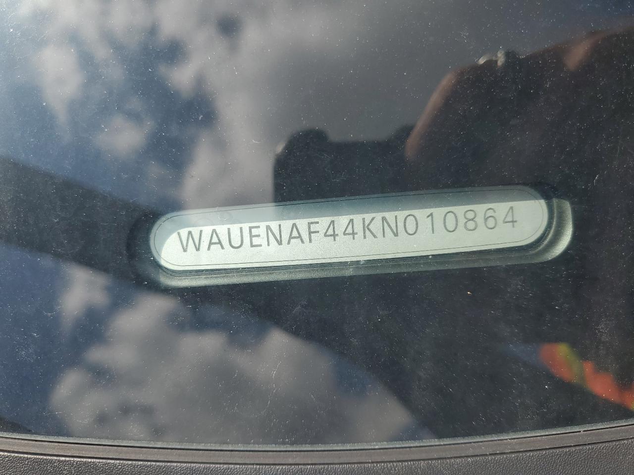 2019 Audi A4 Premium Plus VIN: WAUENAF44KN010864 Lot: 64958755