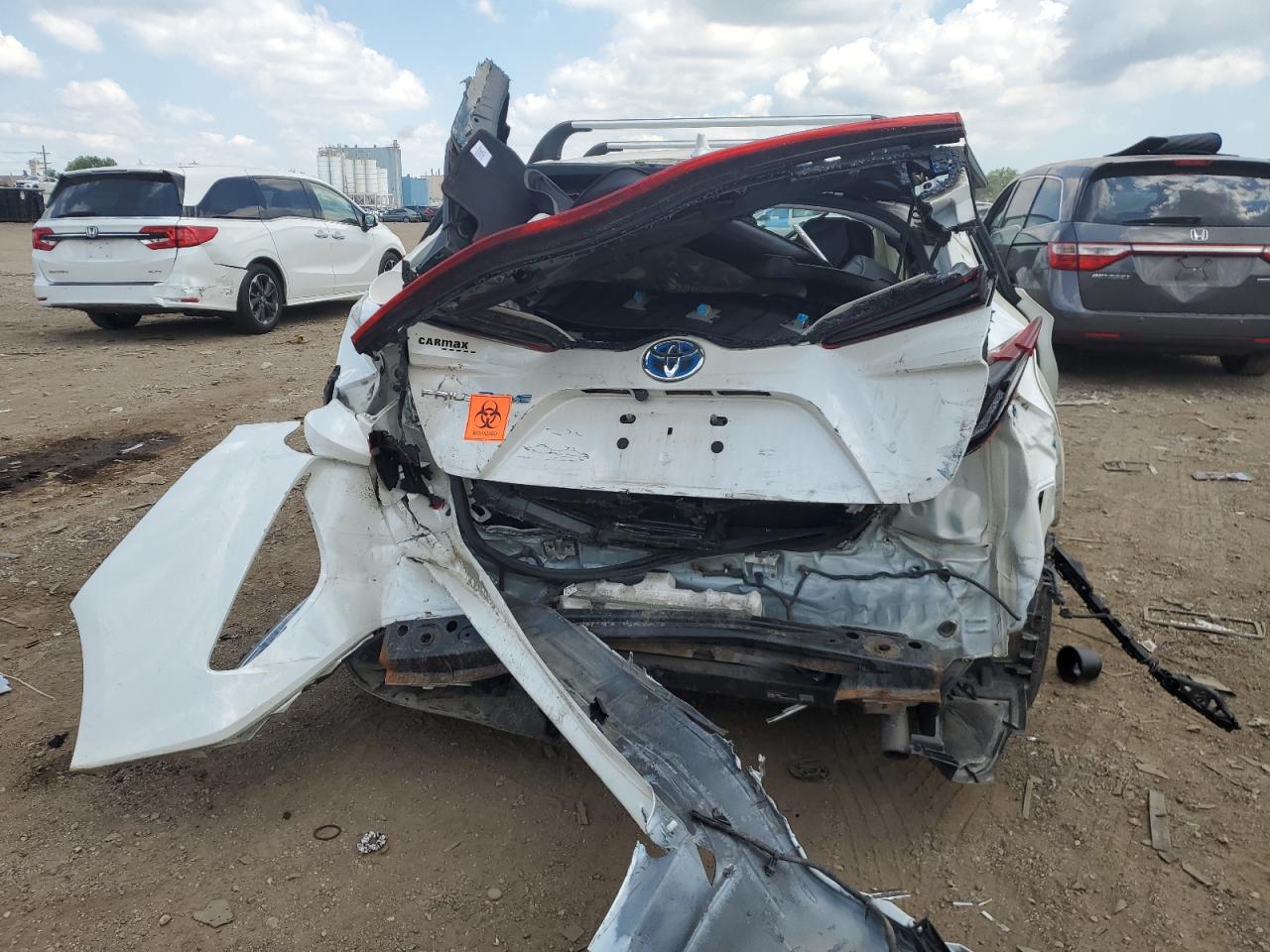 2018 Toyota Prius Prime VIN: JTDKARFP3J3100530 Lot: 62998575