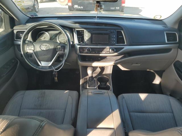  TOYOTA HIGHLANDER 2015 Srebrny