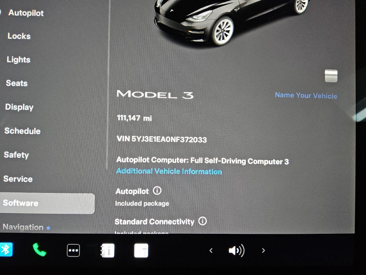 2022 Tesla Model 3 VIN: 5YJ3E1EA0NF372033 Lot: 63871985