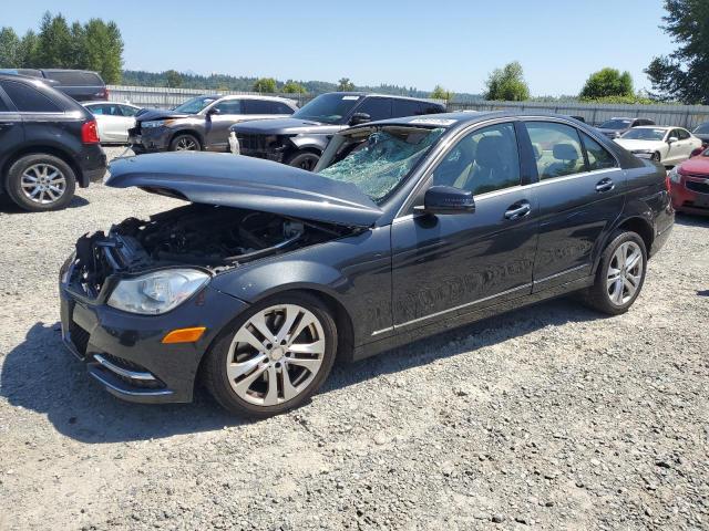 Sedans MERCEDES-BENZ C-CLASS 2013 Czarny