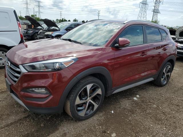  HYUNDAI TUCSON 2018 Czerwony