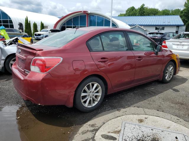 Sedans SUBARU IMPREZA 2013 Burgundy