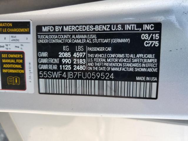 2015 MERCEDES-BENZ C 300  