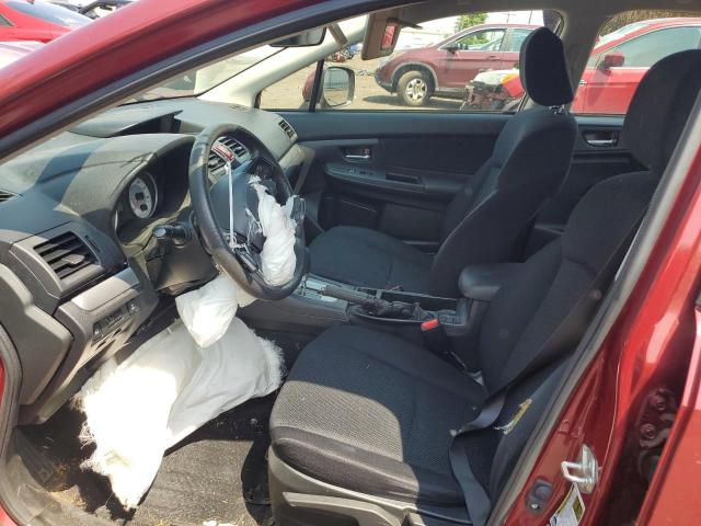  SUBARU IMPREZA 2013 Czerwony