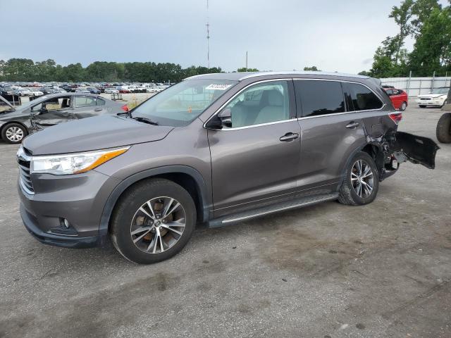  TOYOTA HIGHLANDER 2016 Серый