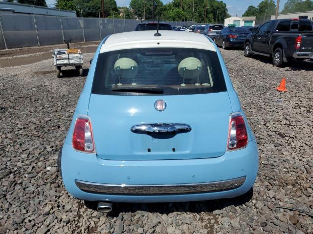  FIAT 500 2014 Granatowy