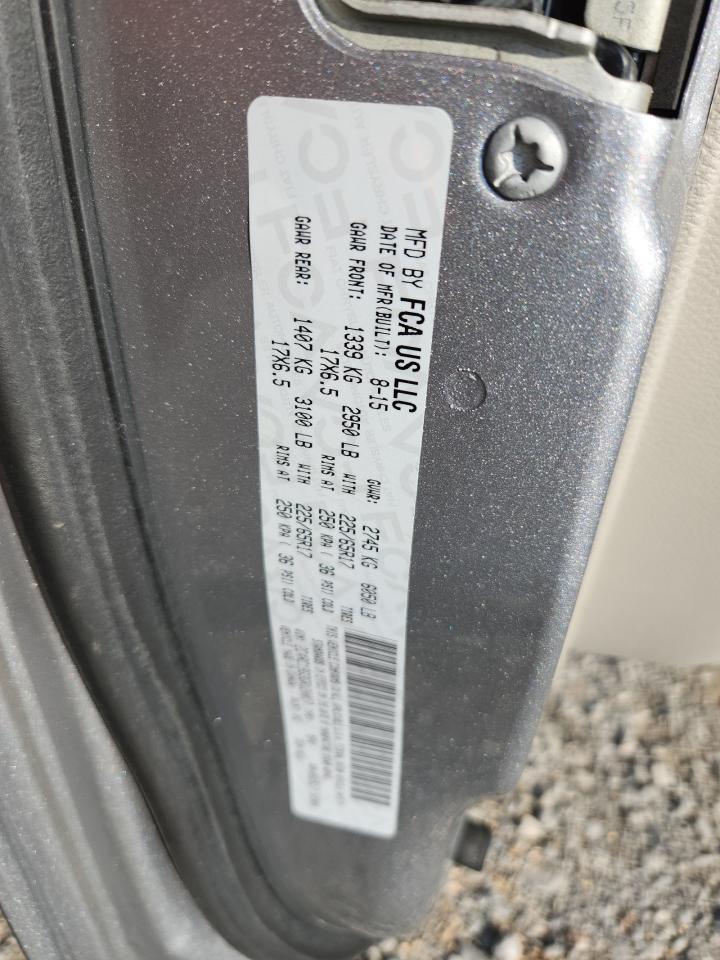 2016 Chrysler Town & Country Touring VIN: 2C4RC1BG3GR120017 Lot: 66148215