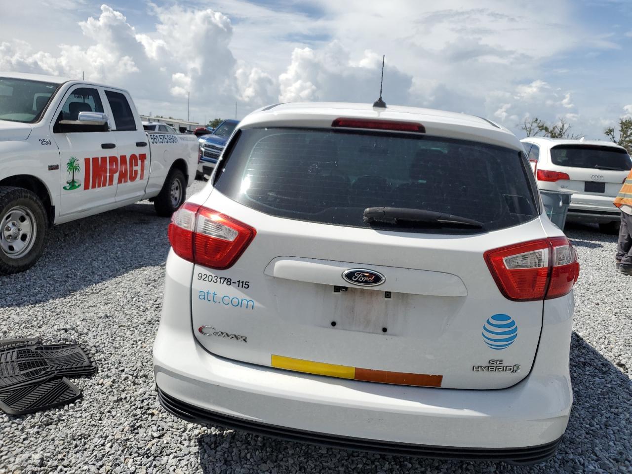 2015 Ford C-Max Se VIN: 1FADP5AU0FL123578 Lot: 62921865