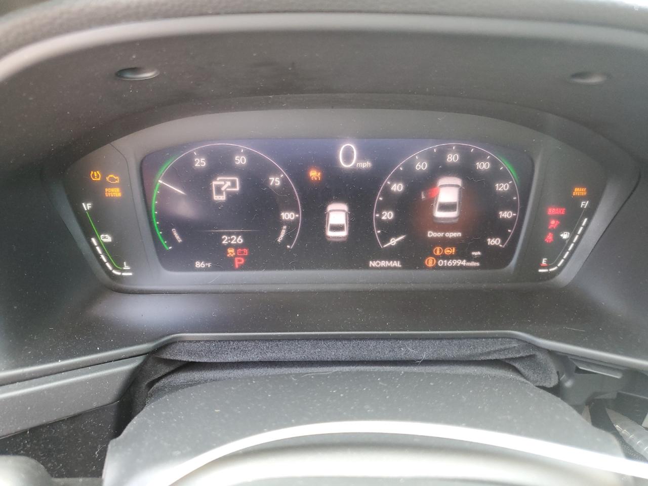 2024 Honda Accord Hybrid Exl VIN: 1HGCY2F67RA001054 Lot: 65442525